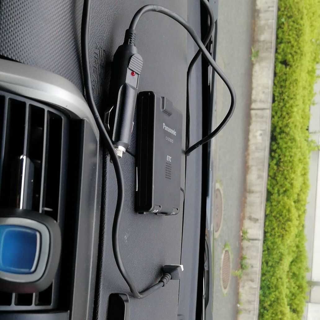 ☆普通自動車登録♪☆パナソニックETC☆音声案内☆簡単取付シガー