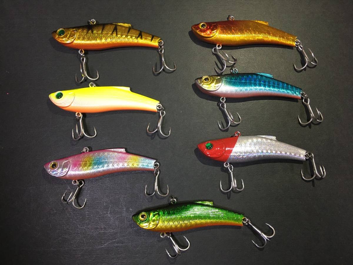 バイブレーション 70es 7色セット ルアー Vib バス シーバス ヒラメ クロダイ ナマズ レンジバイブ風 取置同梱可 バイブレーション 売買されたオークション情報 Yahooの商品情報をアーカイブ公開 オークファン Aucfan Com