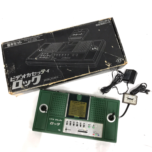 ビデオカセッティ TG-95-01 ロック TVゲーム タカトク 昭和 : ビデオ