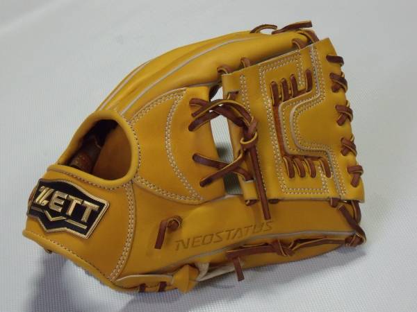 新品，限定セール ゼット ネオステイタス軟式野球用グラブ 二塁手 遊撃手(内野手用)｜売買されたオークション情報、yahooの商品情報をアーカイブ公開 - オークファン 大人用