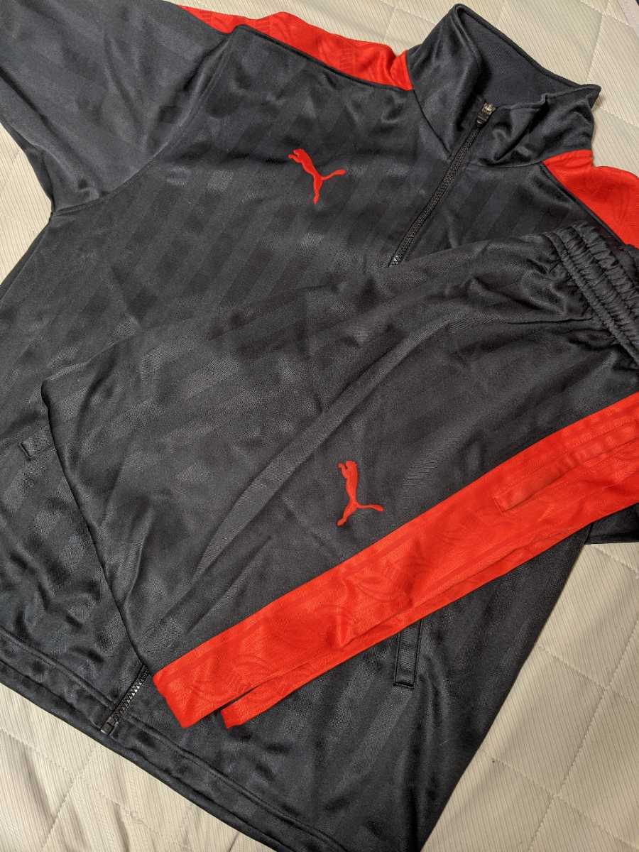 PUMA プーマ ジャージ メンズ ジャージ上下セット セットアップ 上下セット 上下 ブランド メンズ上下 puma - ポリ ジャージ上下 POWER カラーブロック