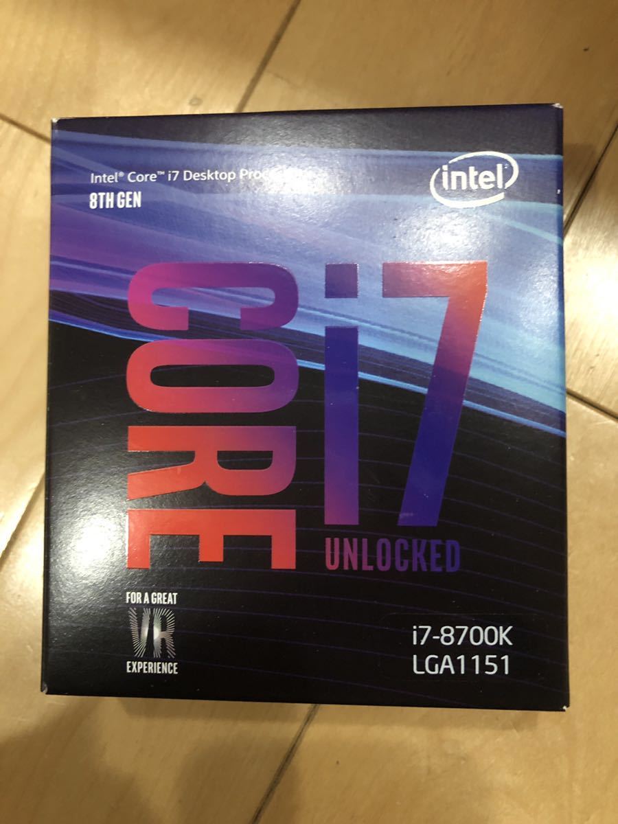 Intel core i7 8700K LGA1151 ジャンク品 Intel Core i7-8700K