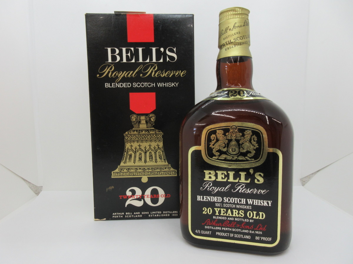 ベル ロイヤルリザーブ 20年 BELL'S Royal Reserve 4/5QUART 86PROOF