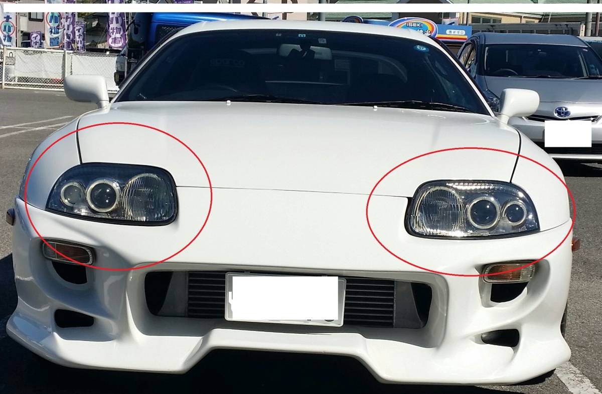 スープラ JZA80 前期 純正ドレスアップヘッドライト トヨタ 80系 純正 