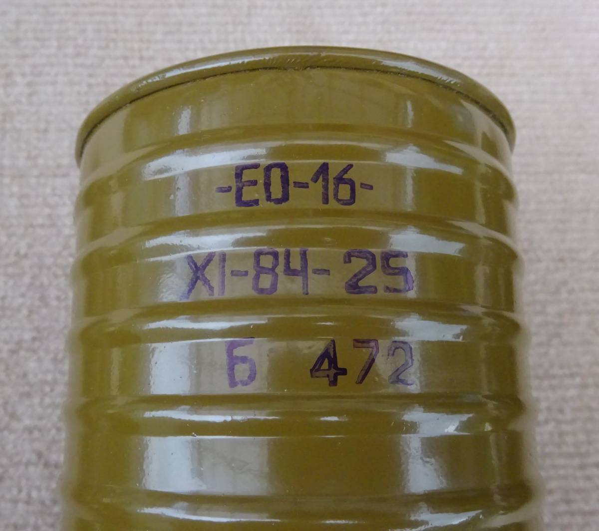 旧ソビエト連邦軍・ガスマスク（収納カバン付き、未使用？　ソ連共産圏東側毒ガスモスクワ東部戦線軍服軍帽キーチェリルパシカ帝政ロシア軍_6