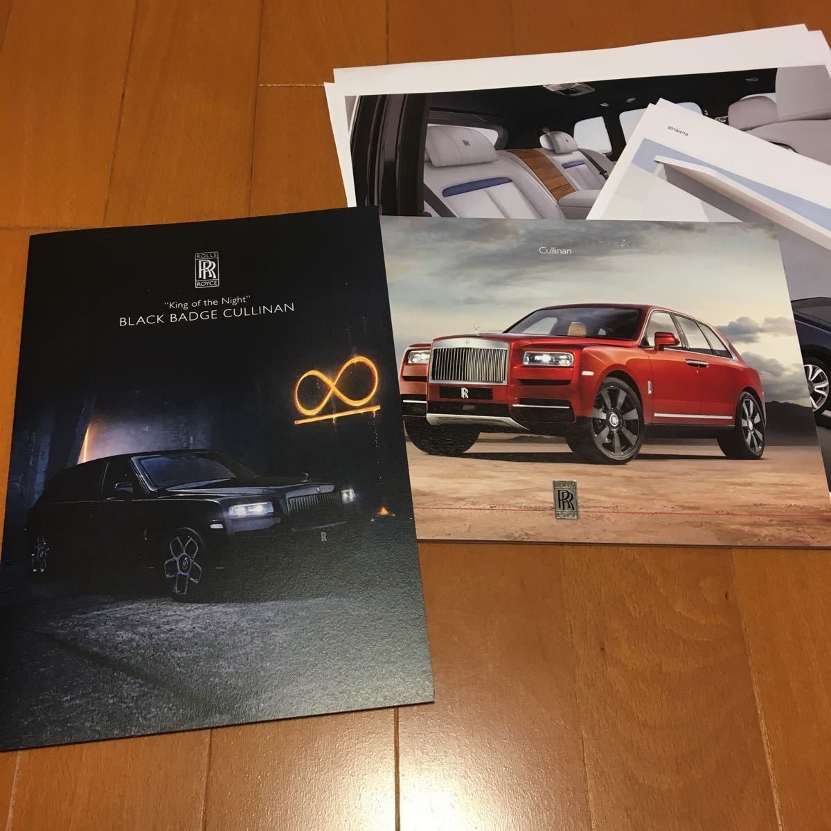 ロールスロイス　カリナン　ハードカバーカタログ ロールスロイス カリナン カタログ セット ロールスロイス カリナン