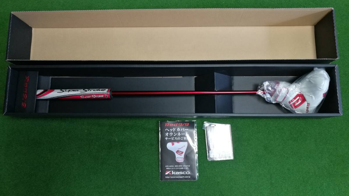 【大人気，お買い得】 Kasco キャスコ Red 9/9 RM-002 Red Red9/9 パター マレットタイプ 34インチ ネーム無入力 センターシャフト アカパタ センター パット(その他)｜売買されたオークション情報、yahooの商品情報をアーカ 男性右きき用