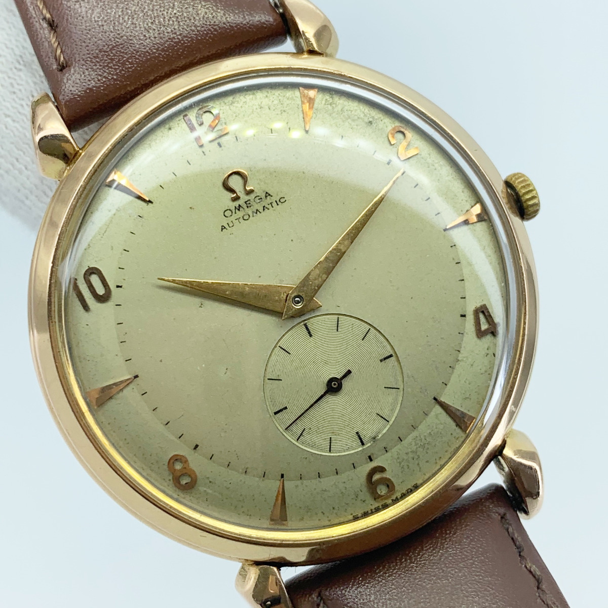 Omega オメガ Antique アンティークウォッチ ベージュ レディース AT 