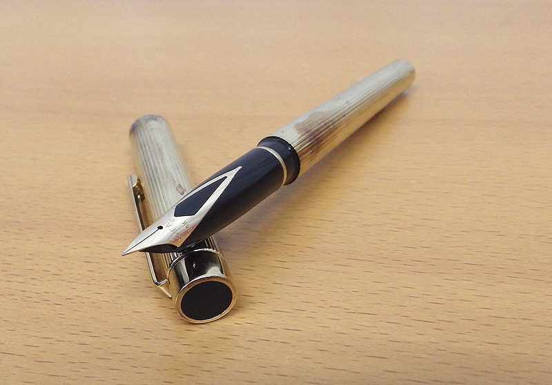 14K SHEAFFER 万年筆とボールペンセット 14K SHEAFFER 万年筆と