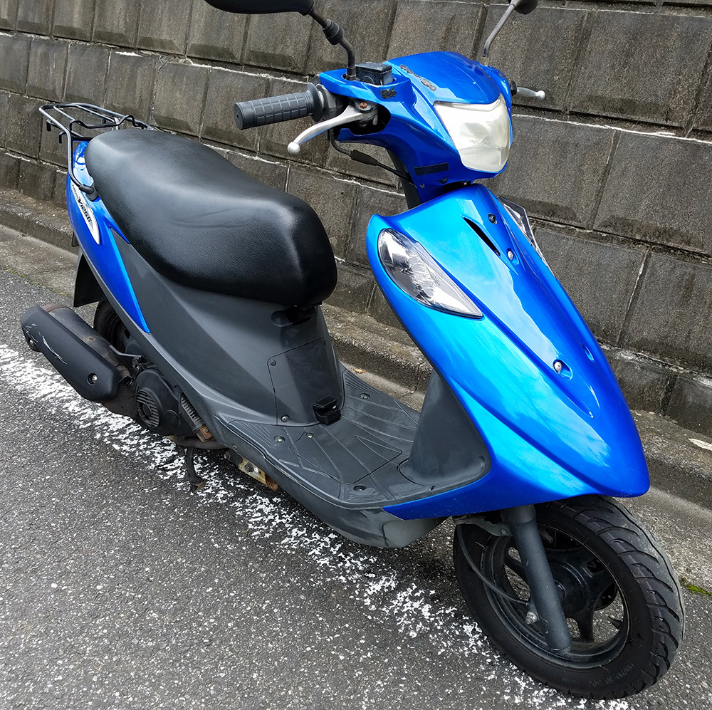 ドラレコ付き スズキ / SUZUKI アドレスV125 (CF46A) 規制前 K5