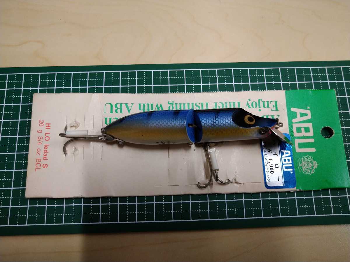 豊富な，定番 アブ ガルシア abu ハイロー ジョイント Hi-Lo オールド 台紙付 エビス②(ミノー)｜売買されたオークション情報、yahooの商品情報をアーカイブ公開 - オークファン 淡水