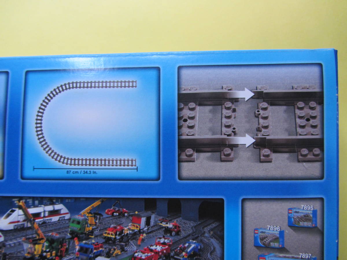 レゴ LEGO 7896 直線と曲線レール 街シリーズ CITY トレイン(街シリーズ)｜売買されたオークション情報、yahooの商品情報を ...