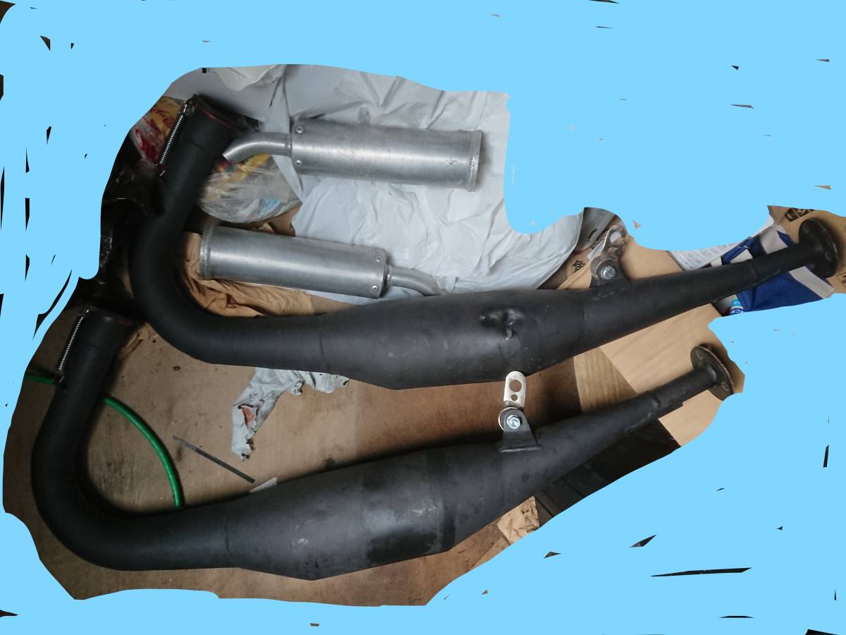 チャンバー 当時物 SP忠男 RZ350 ジャッカル RZ250(マフラー本体（社外