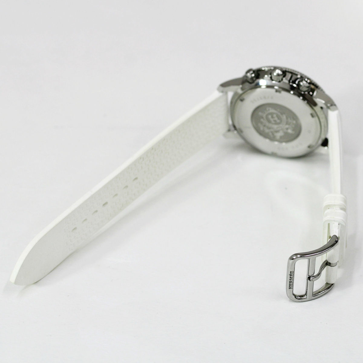 HERMES エルメス クリッパーダイバークロノ CP2.430 ダイヤ13P クロノ 