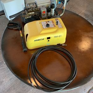 ☆アリミツ 高圧洗浄機 JAS-01E ノズル欠品 動作未確認 ジャンク 売