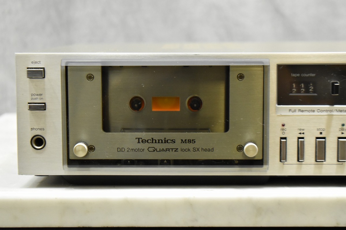 Technics RS-M85 テクニクス　カセットデッキ テクニクス RS-M85 カセットデッキ STEREO CASSETTE □□Technics