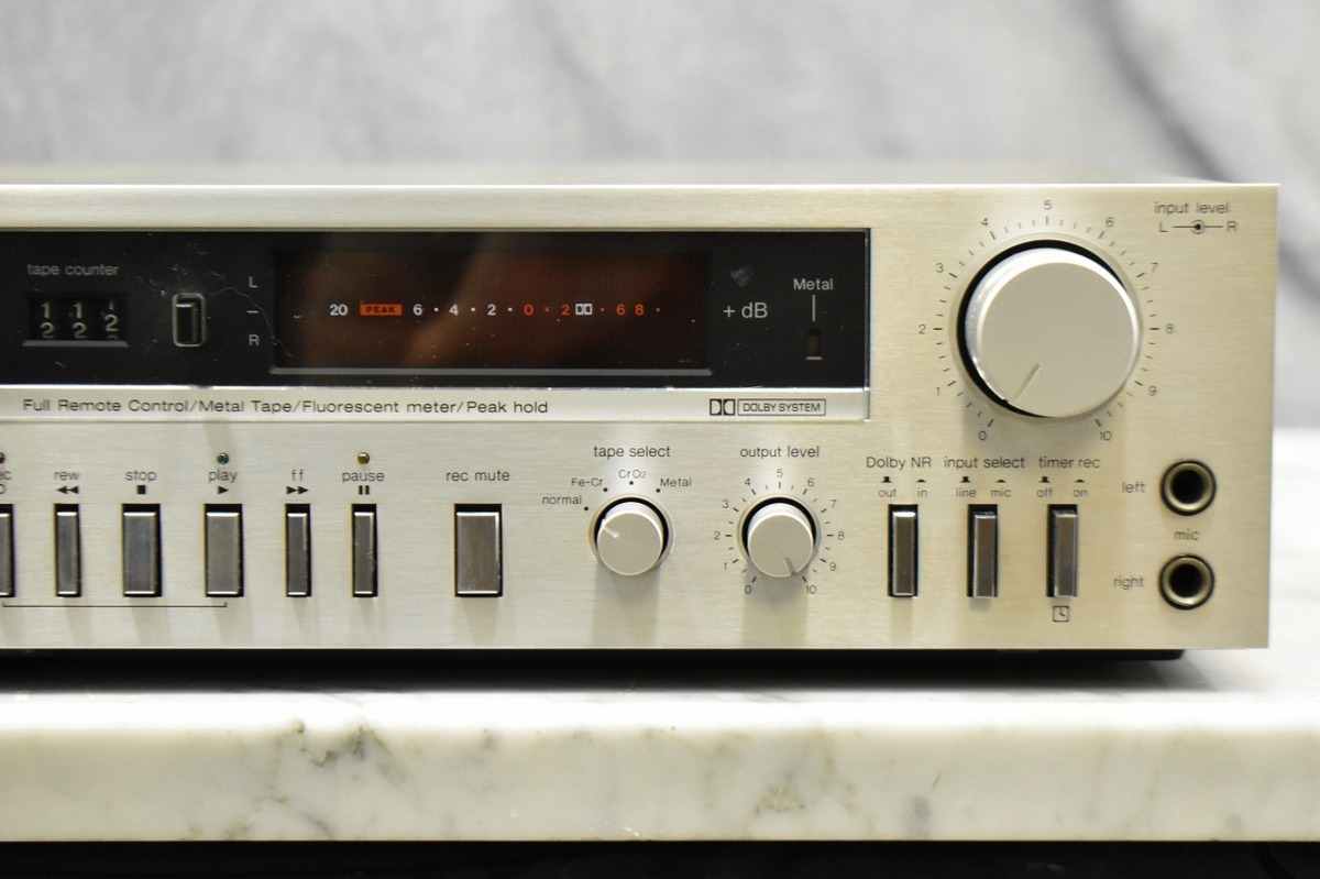 Technics RS-M85 テクニクス　カセットデッキ テクニクス RS-M85 カセットデッキ STEREO CASSETTE □□Technics