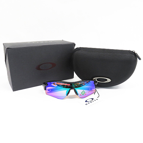 激安大特価，本物保証 1円 OAKLEY オークリー OO9206-25 サングラス レーダーロック パス ブラック系 240001408720 ゴルフウェア メンズ(セル、プラスチックフレーム)｜売買されたオークション情報、yahooの商品情報をアー セル、プラスチックフレーム