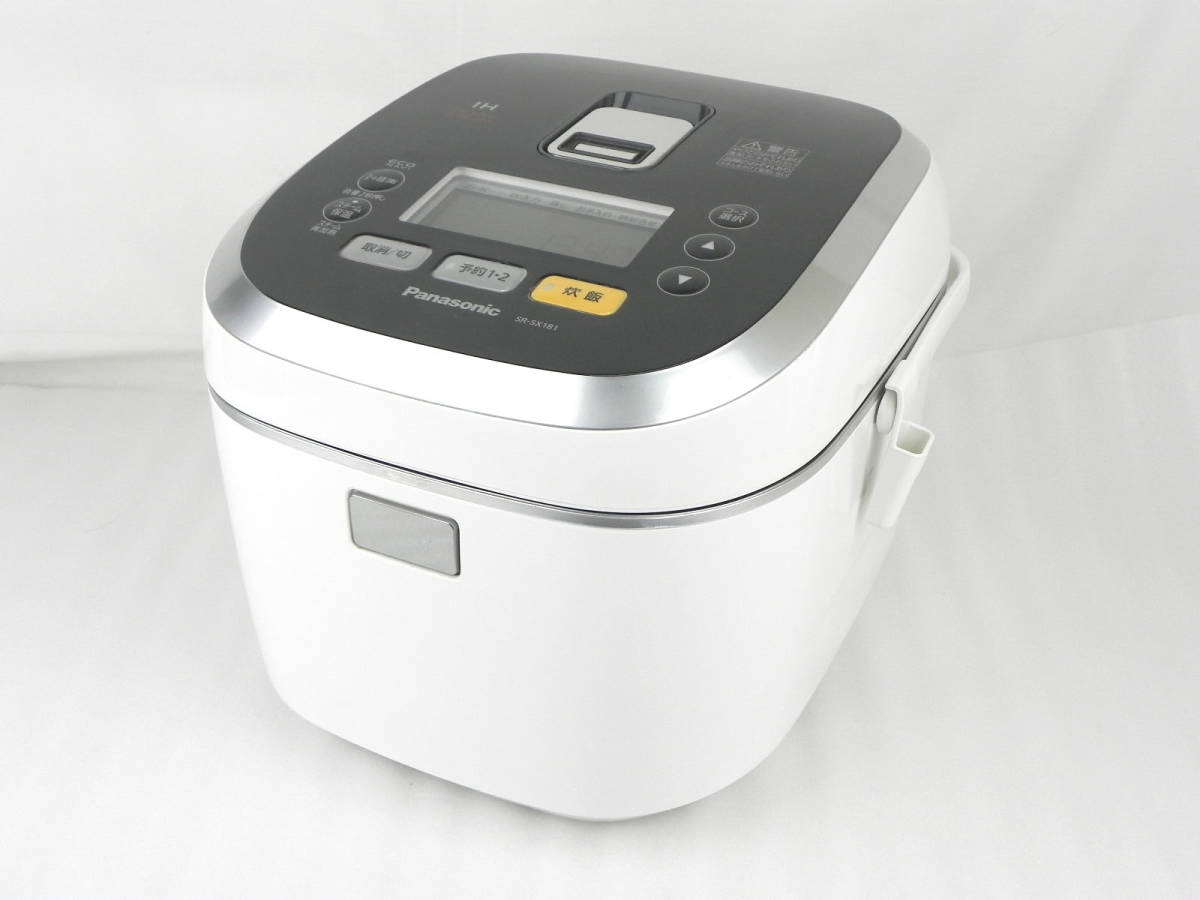 Q4129]Panasonic スチームIHジャー炊飯器 10合炊 1升 SR-SX181 炊飯器