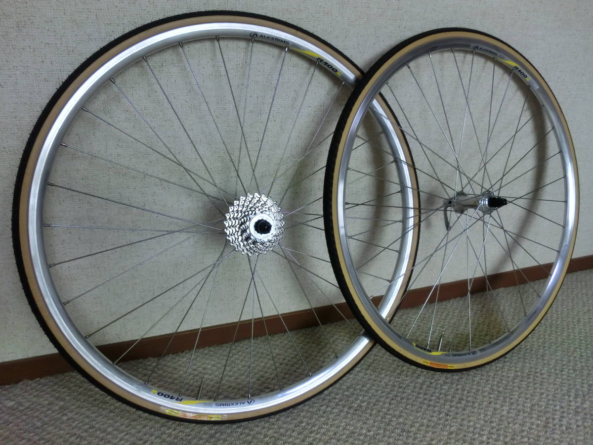 安い，HOT ALEXRIM &times;SHIMANOハブ700Cホイール前後セット(27インチ、700C)｜売買されたオークション情報、yahooの商品情報をアーカイブ公開 - オークファン ホイール（完組、手組）