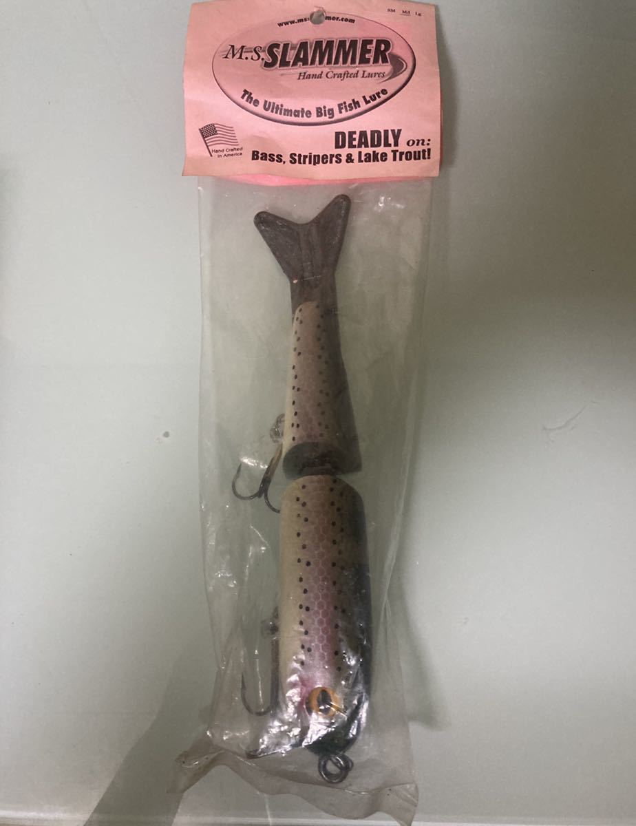新品未開封】M.S. SLAMMER MSスラマー 9インチ アメリカンルアー