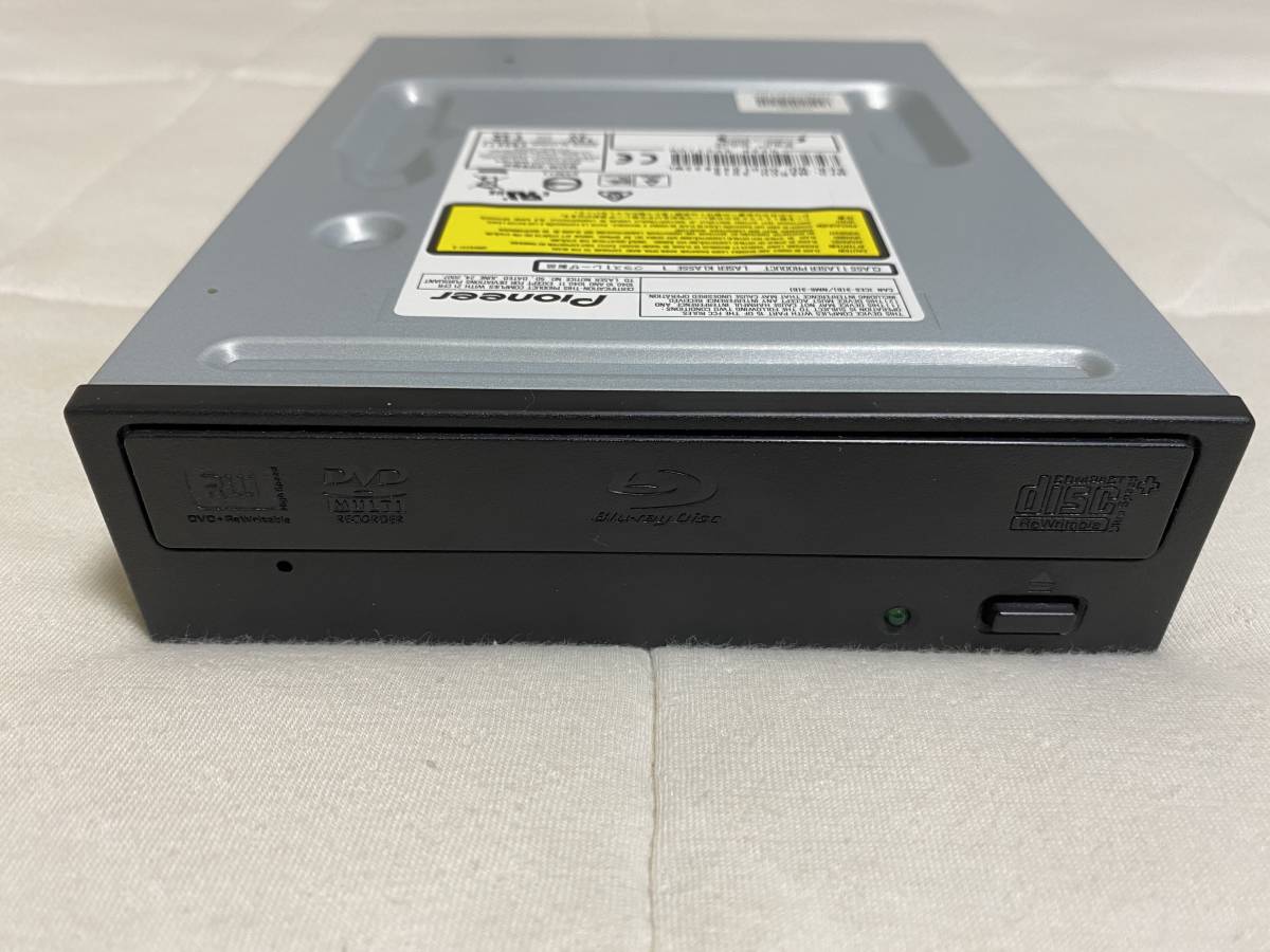 中古」 Pioneer パイオニア BDR-209BK/WS2 「内蔵 ブルーレイ/DVD/CD