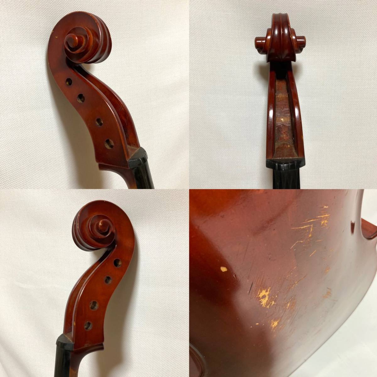 中古チェロ猪子宏祐1974Kosuke Inoko弦楽器コレクター溝口肇