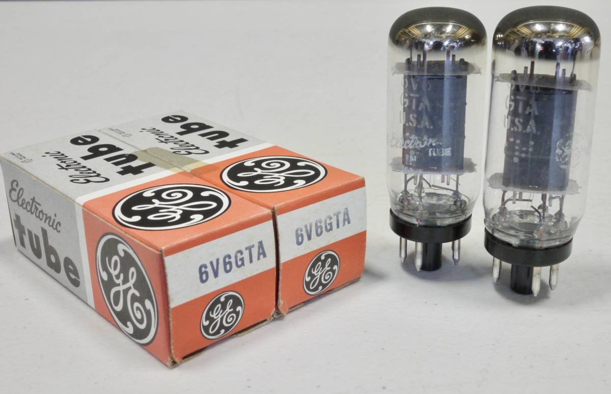 GE 6V6GTA★ペアチューブ★GENERAL ELECTRIC★米国GE製★未使用品★2本セット★MADE IN U.S.A★デットストック★6V6GTA Tubes GE 6V6GTA | eBay 6H3チューブ