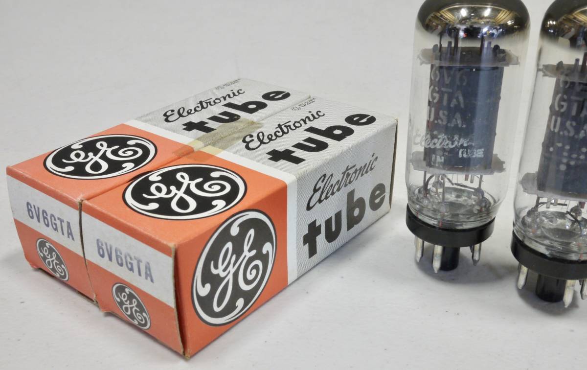 GE 6V6GTA★ペアチューブ★GENERAL ELECTRIC★米国GE製★未使用品★2本セット★MADE IN U.S.A★デットストック★6V6GTA Tubes GE 6V6GTA | eBay 6H3チューブ
