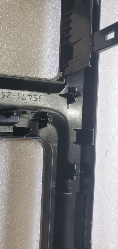 ２００系　ハイエース　純正　ダークプライムⅡ　オーディオパネル　訳あり_3