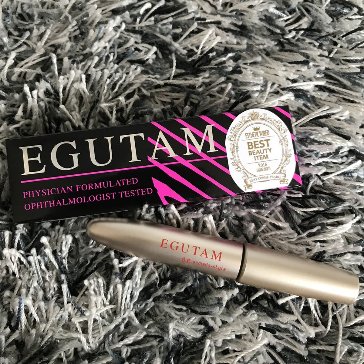 EGUTAM まつ毛用美容液 2回だけ使用 (美容院で7000円で先週購入