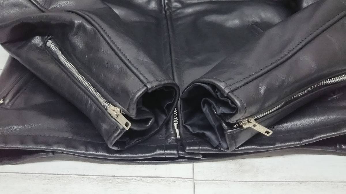 Schott シングルライダース ショット シングル ライダース | Schott(ショット) &frasl; 中古・古着通販Schott (ショット) NYC LEATHER シングルライダースジャケット&frasl;36&frasl;牛革&frasl;BLK アイテムから探す,ジャケット OFFICIAL 襟付きシングルライダースジャケット&frasl;36