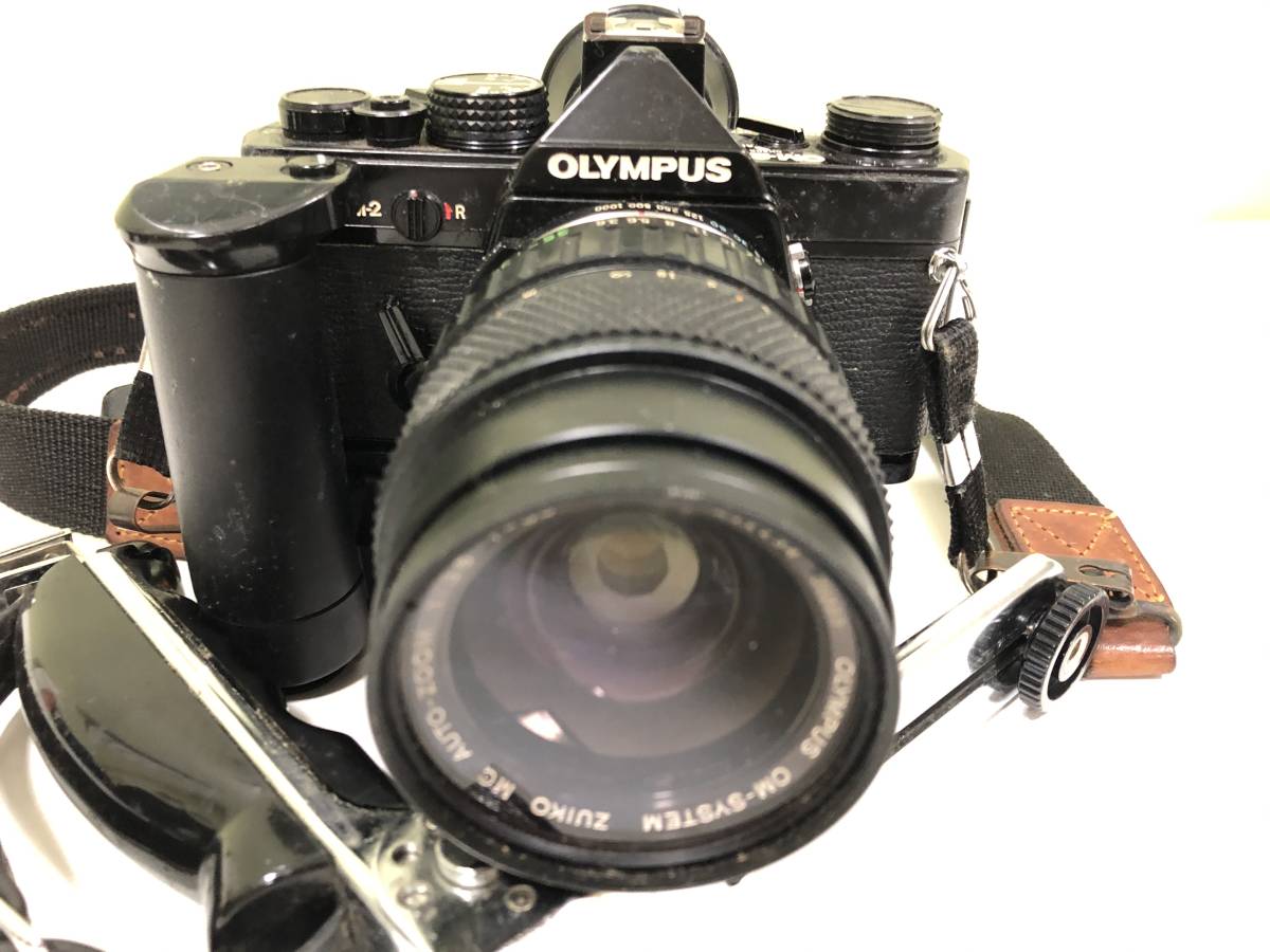 6294】オリンパス OLYMPUS OM-2 ブラック レンズセット 動作未確認