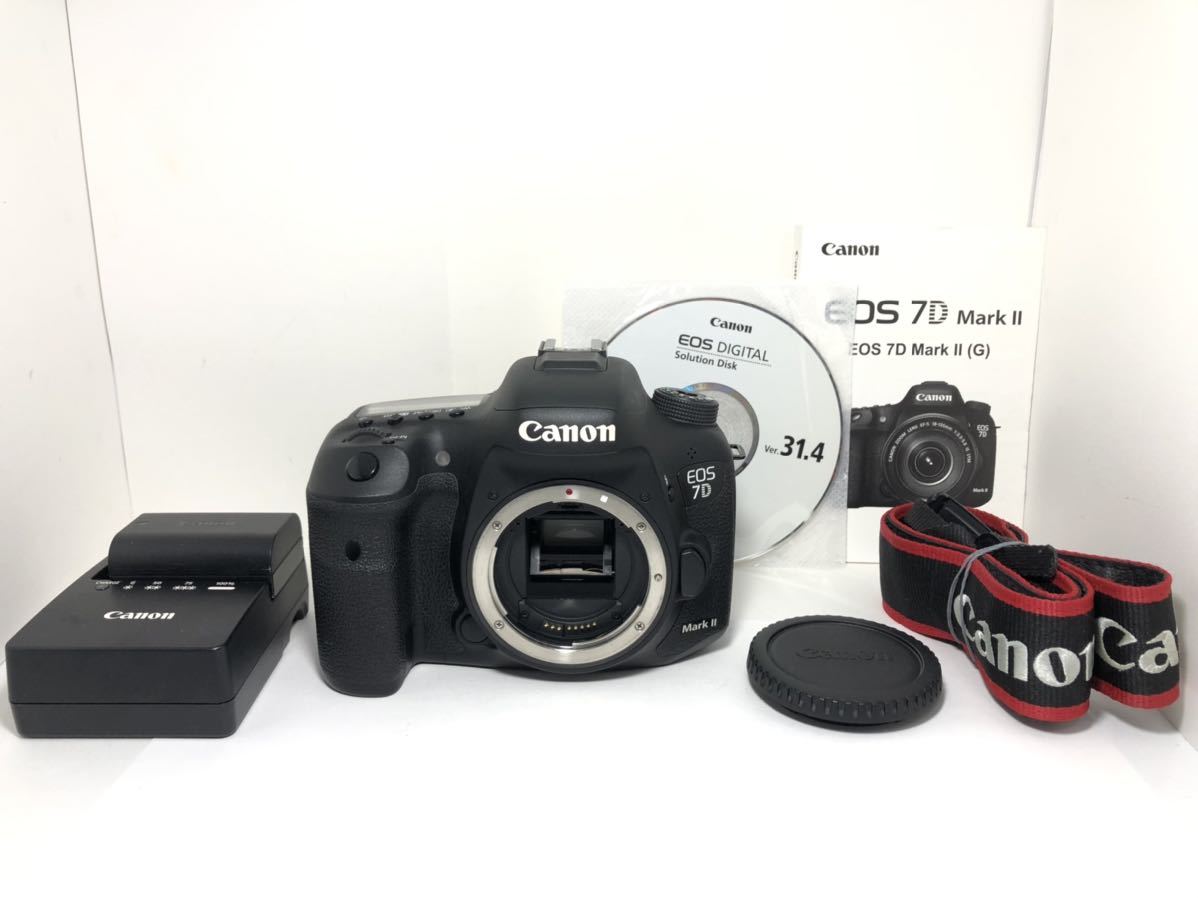 46【美品・元箱】Canon キヤノン EOS 7D MARK II ボディ