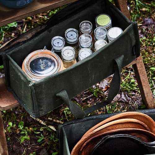 【ほぼ新品】アソビト　ツールボックス　オリーブ　キャンプ_3