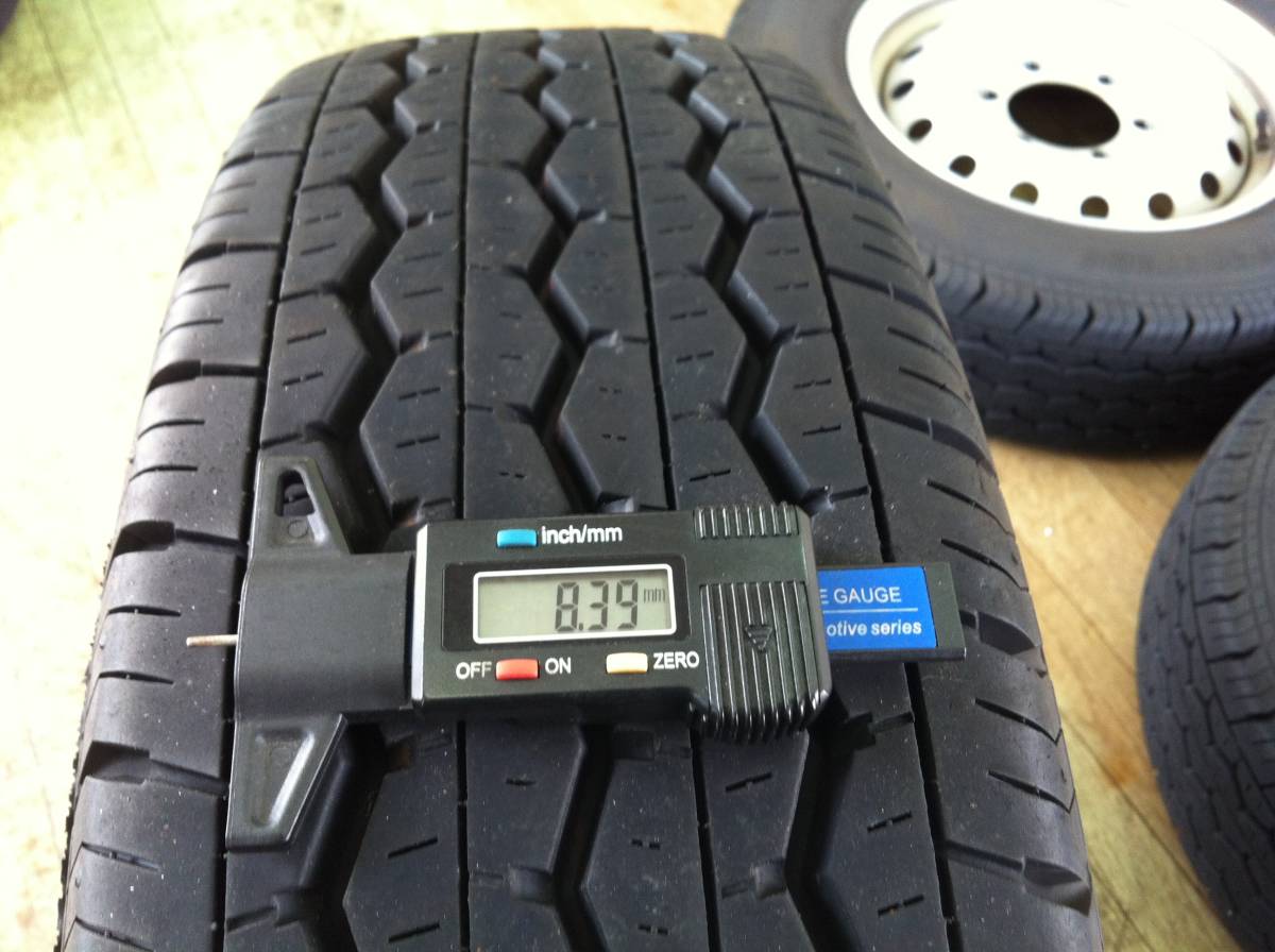 新車外し BS RD-613 195⁄70R15 106⁄104L LT 15インチ 夏タイヤ 4本 19