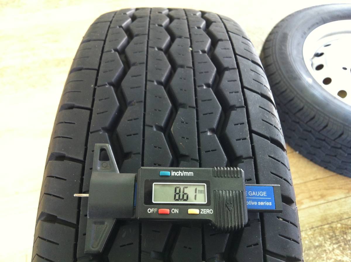 新車外し BS RD-613 195⁄70R15 106⁄104L LT 15インチ 夏タイヤ 4本 19