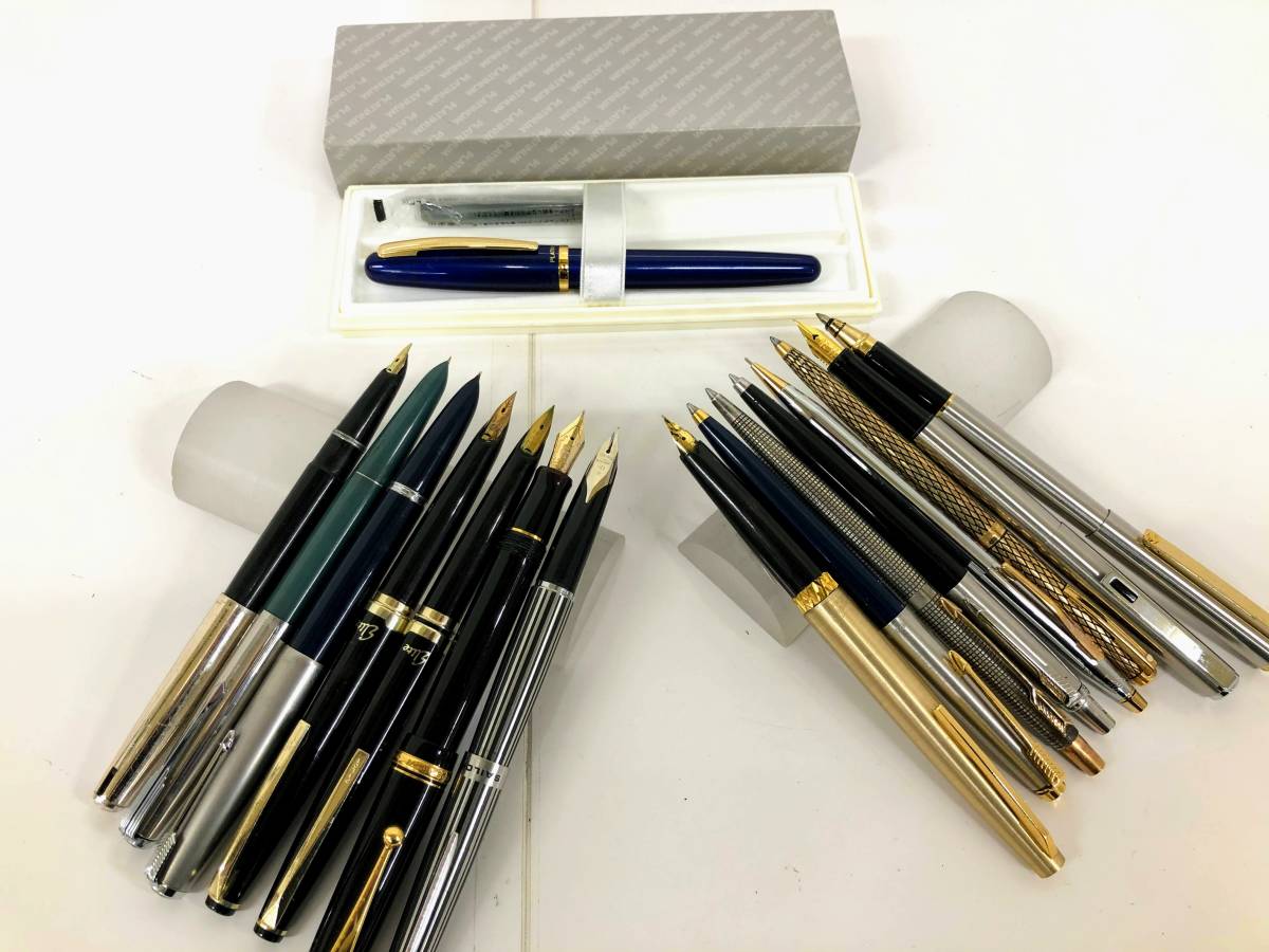ボールペン、シャーペン、万年筆　まとめ売り IY273] 万年筆/ボールペン/シャーペン おまとめ プラチナ/PILOT/SAILOR