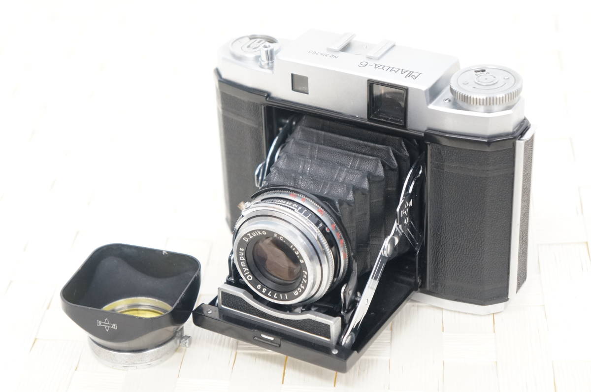 マミヤ MAMIYA-6 Olympus 蛇腹 中判カメラ 0 1:3.5 Mamiya 蛇腹カメラ