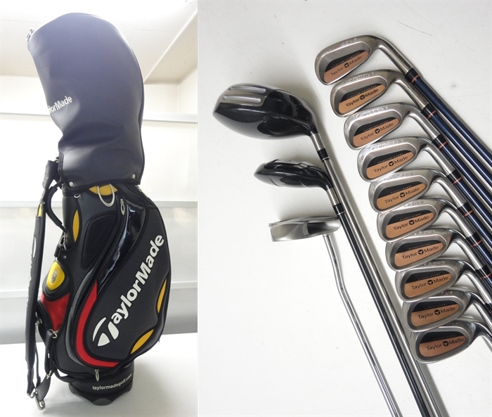 超激得，得価 TaylorMade メンズゴルフクラブセット13本組 キャディバッグ付 R360XD FIRESOLE テーラーメイド バッグ一部難(セット)｜売買されたオークション情報、yahooの商品情報をアーカイブ公開 - オークファ 男性右きき用
