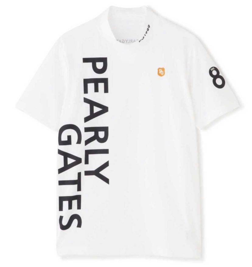 新作登場，人気セール PEARLYGATES 正規品 パーリーゲイツ ハイストレッチ半袖ハイネック カットソー サイズ4(パーリーゲイツ)｜売買されたオークション情報、yahooの商品情報をアーカイブ公開 - オークファン シャツ