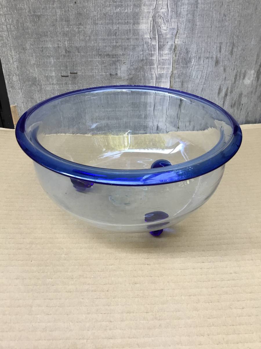 魚用品・水草 ゆらゆらガラス 楕円型 足付き 水槽