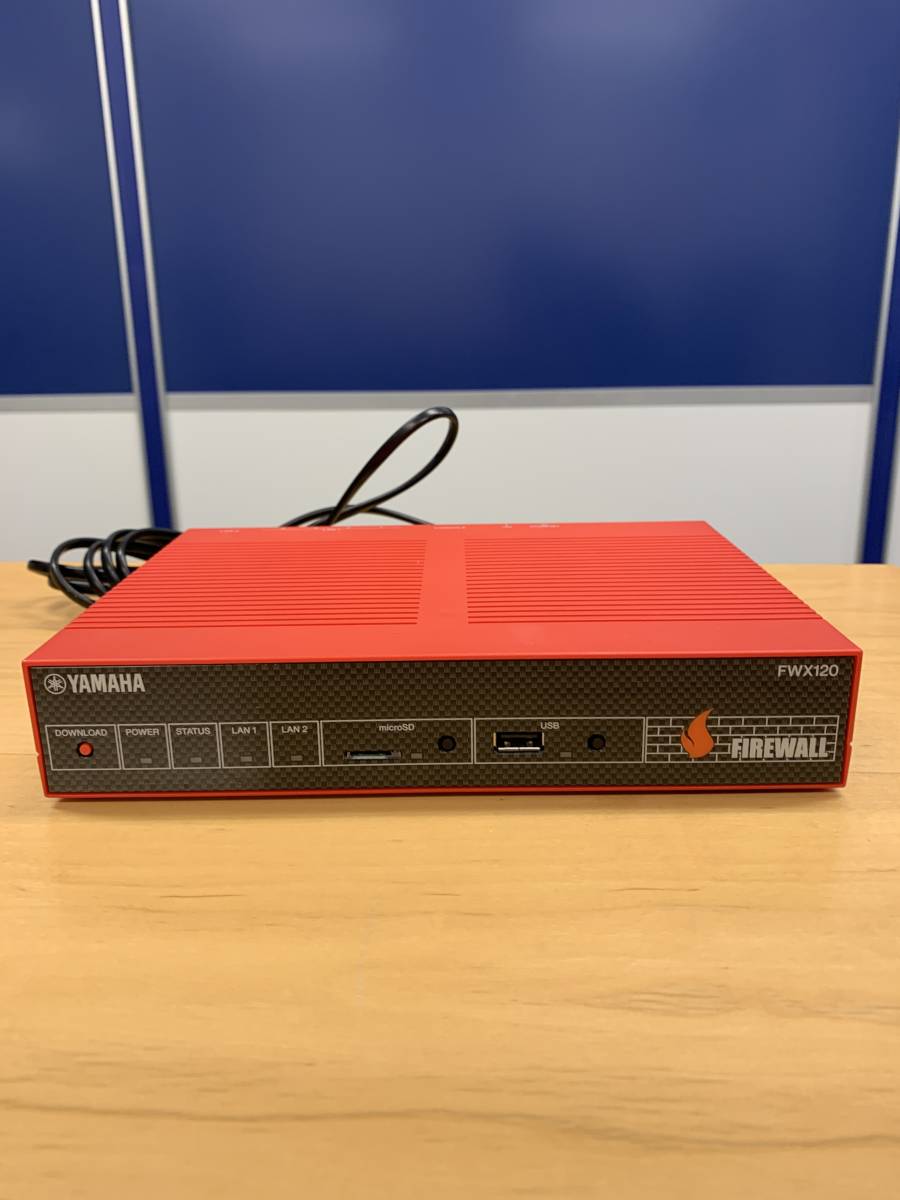【ヤマハ　ファイアウォール FWX120　（SER.S42040747)】