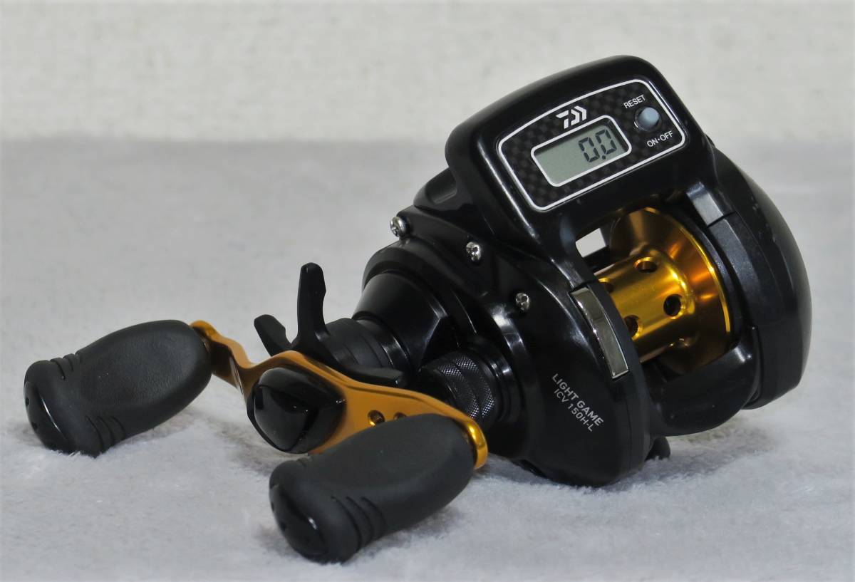  機関良好 ダイワ DAIWA ライトゲーム ICV 150H-L 左ハンドル(ダイワ)｜売買されたオークション情報、yahooの商品情報をアーカイブ公開 - オークファン 手動