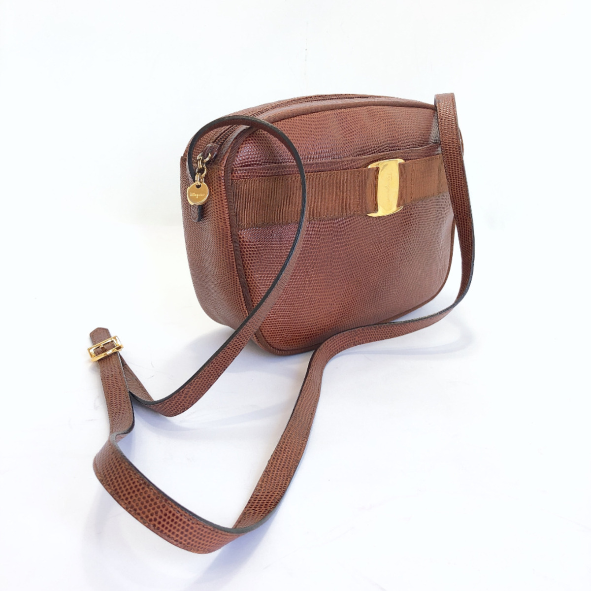 1円◎Salvatore Ferragamo サルヴァトーレフェラガモ☆ヴァラ 