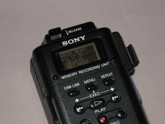 ソニー HVR-MRC1+HVRA-CR1 中古美品 メモリー レコーディング ユニット