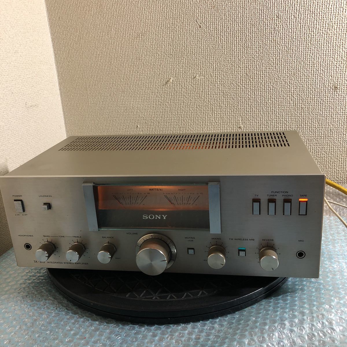 TA-313 SONY Japan Integrated Amplifier Stereo Yahoo!オークション