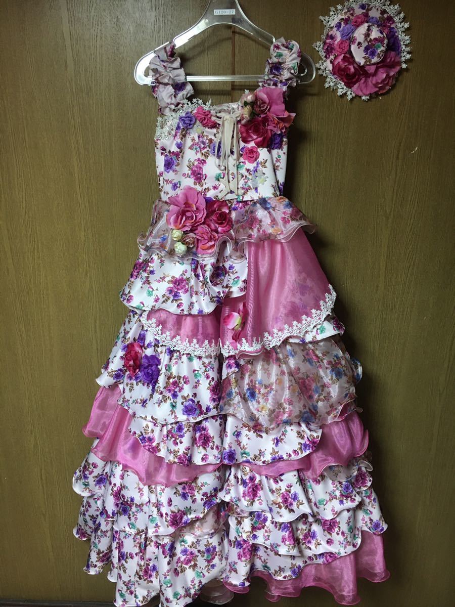 非売品！子供用 七五三 ドレス 7号 120サイズ 7歳G120-27 アイクリア