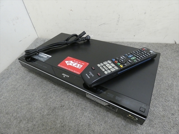 SHARP BD-W1100 12倍録 1TB 純正リモ等付　フル装備 完動品！ 日本初の公式オンラインアウトレット 1TB☆12年☆シャープ/SHARP/AQUOS