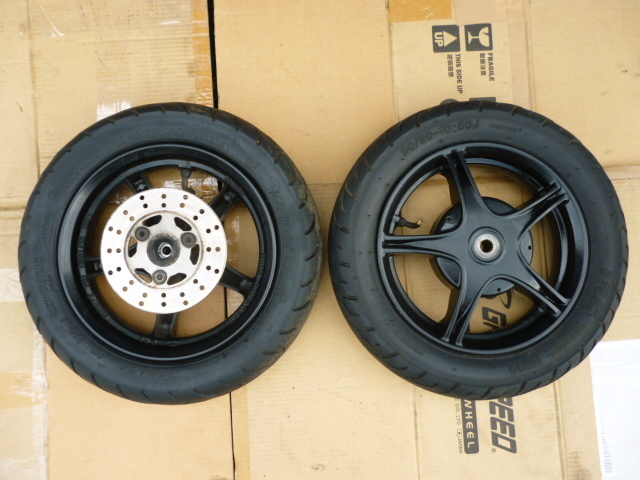 ジョグ JOG-ZR EVO エボ (SA16J-902) ホイール前後セット ディスク